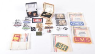 COLLECTION OF ASSORTED BRITISH RAILWAYS BADGES