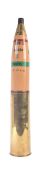 WWII SECOND WORLD WAR BRITISH 25 POUNDER MK1 PROJECTILE CARTRIDGE