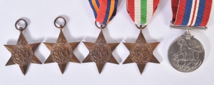 COLLECTION OF SECOND WORLD WAR BRITISH CAMPAIGN MEDALS