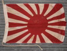WWII SECOND WORLD WAR JAPANESE RISINIG SUN FLAG
