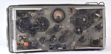 POST WWII SECOND WORLD WAR BRITISH ARMY RADIO TRANSCEIVER