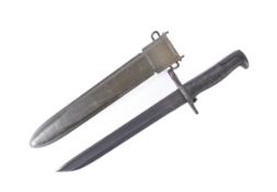 WWII SECOND WORLD WAR US UNITED STATES M1-E GARAND BAYONET