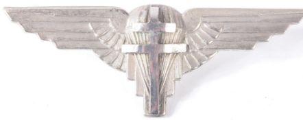 WWII SECOND WORLD WAR FREE FRENCH PARATROOPERS BADGE