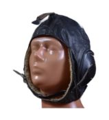 SECOND WORLD WAR GERMAN LUFTWAFFE FLYING HELMET