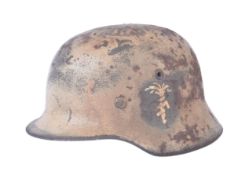 WWII SECOND WORLD WAR GERMAN M40 AFRIKA KORPS HELMET