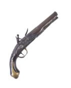 LATE 18TH CENTURY FRENCH FLINTLOCK PISTOL