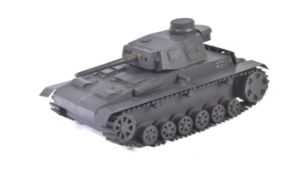 PANZER TANK- SCRATCH BUILT MODEL GERMAN WW2 TANK
