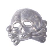 WWII SECOND WORLD WAR GERMAN ALLGEMEINE SS CAP BADGE