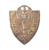 WWII SECOND WORLD WAR ITALIAN FASCIST BLACKSHIRT SLEEVE SHIELD
