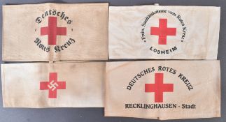 COLLECTION OF GERMAN RED CROSS ARMBANDS