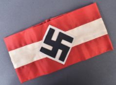WWII SECOND WORLD WAR GERMAN HITLER YOUTH ARMBAND