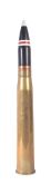 WWII SECOND WORLD WAR BRITISH 6 POUNDER ARTILLERY SHELL