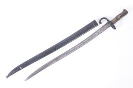 19TH CENTURY FRENCH 1866 PATTERN CHASSEPOT BAYONET