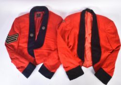 TWO VINTAGE BRITISH MILITARY DRESS UNIFORMS