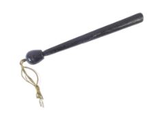 EARLY 20TH CENTURY 1920S CHINESE POLICE BATON