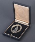 WWII SECOND WORLD WAR GERMAN LUFTWAFFE RETIRED PILOTS BADGE