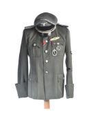 REPLICA WWII SECOND WORLD WAR GERMAN TOTENKOPF DIVISION UNIFORM