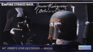 STAR WARS - JASON WINGREEN - SIGNED TOPPS WIDEVISION TRADING CARD