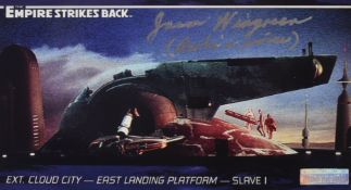 STAR WARS - JASON WINGREEN - SIGNED TOPPS WIDEVISION TRADING CARD