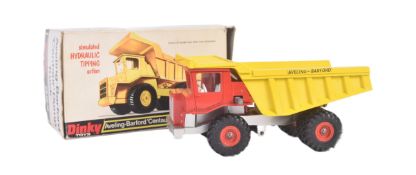 DINKY TOYS BOXED DIECAST MODEL - AVELING-BARFORD DUMP TRUCK