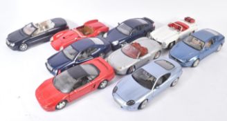 COLLECTION OF ASSORTED 1/18 SCALE DIECAST MODEL CARS
