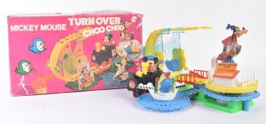 VINTAGE MICKEY MOUSE TURN OVER CHOO CHOO