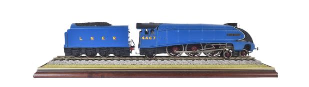 KIT BUILT O GAUGE MODEL RAILWAY LOCOMOTIVE LNER WILD SWAN