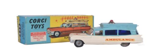 VINTAGE CORGI TOYS DIECAST MODEL 437 - SUPERIOR AMBULANCE