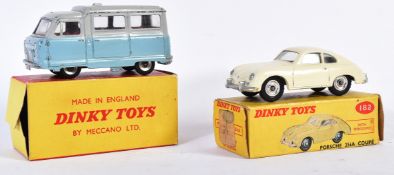 TWO VINTAGE DINKY TOYS DIECAST MODEL CARS