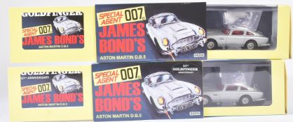 TWO HORNBY MADE CORGI TOYS JAMES BOND ASTON MARTIN DIECAST MODEL