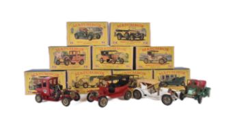 COLLECTION OF VINTAGE MATCHBOX MODELS OF YESTERYEAR DIECAST