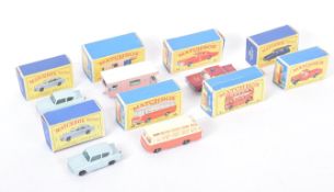 COLLECTION OF VINTAGE LESNEY MADE MATCHBOX SERIES DIECAST MODELS