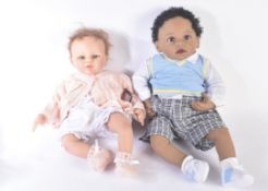 DOLLS - TWO 'LIFELIKE' ASHTON DRAKE BABY DOLLS