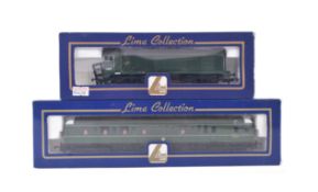 TWO LIMA OO GAUGE MODEL RAILWAY DISEL TRAINSET LOCOMOTIVES