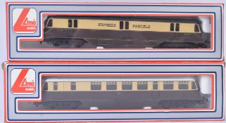 TWO LIMA OO GAUGE MODEL RAILWAY DIESEL TRAINSET LOCOMOTIVES