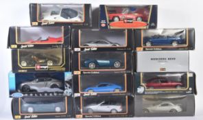 COLLECTION OF ASSORTED 1/18 SCALE DIECAST MODEL CARS