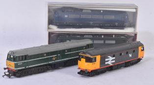 COLLECTION OF X4 OO GAUGE MODEL RAILWAY DIESEL LOCOMOTIVES