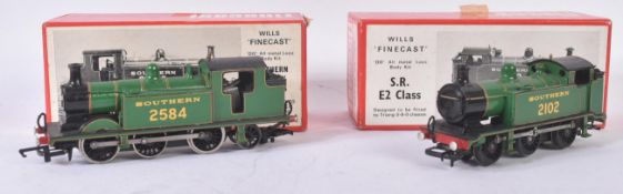 TWO KIT BUILT ' WILLS FINECAST ' OO GAUGE MODEL RAILWAY LOCOMOTIVES