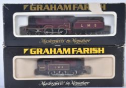 TWO GRAHAM FARISH N GAUGE MODEL RAILWAY LOCOMOTIVES