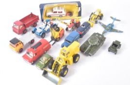 COLLECTION OF VINTAGE DINKY & CORGI TOYS DIECAST MODELS