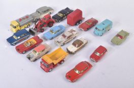 COLLECTION OF VINTAGE DINKY AND CORGI TOYS DIECAST MODEL CARS