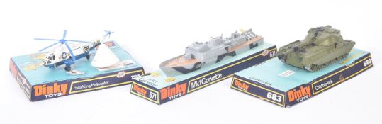 COLLECTION OF VINTAGE DINKY TOYS DIECAST MODELS