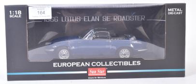 SUN STAR 1/18 SCALE DIECAST MODEL 1966 LOTUS ELAN SE ROADSTER