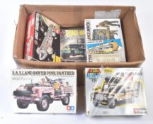 COLLECTION OF ASSORTED PLASTIC MODEL KITS