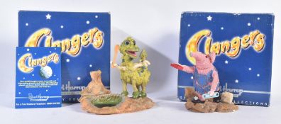 THE CLANGERS - ROBERT HARROP FIGURINES