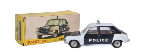 SPANISH DINKY TOYS - DIECAST MODEL SIMCA 1100 POLICE CAR
