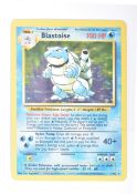 POKEMON - WOTC BASE SET HOLO BLASTOISE