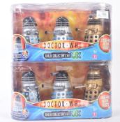 DOCTOR WHO - CHARACTER OPTIONS - DALEK COLLECTOR'S SET #2 FIGURES