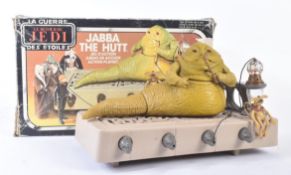 STAR WARS - ORIGINAL VINTAGE KENNER JABBA THE HUTT PLAYSET