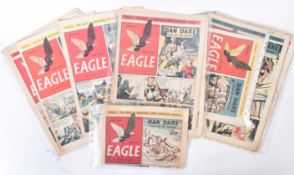 COMIC BOOKS - EAGLE COMICS - DAN DARE VOLUME 1 ISSUE 1-25